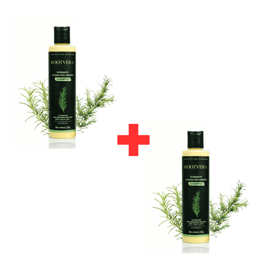 Biologische rozemarijnshampoo voor haargroei