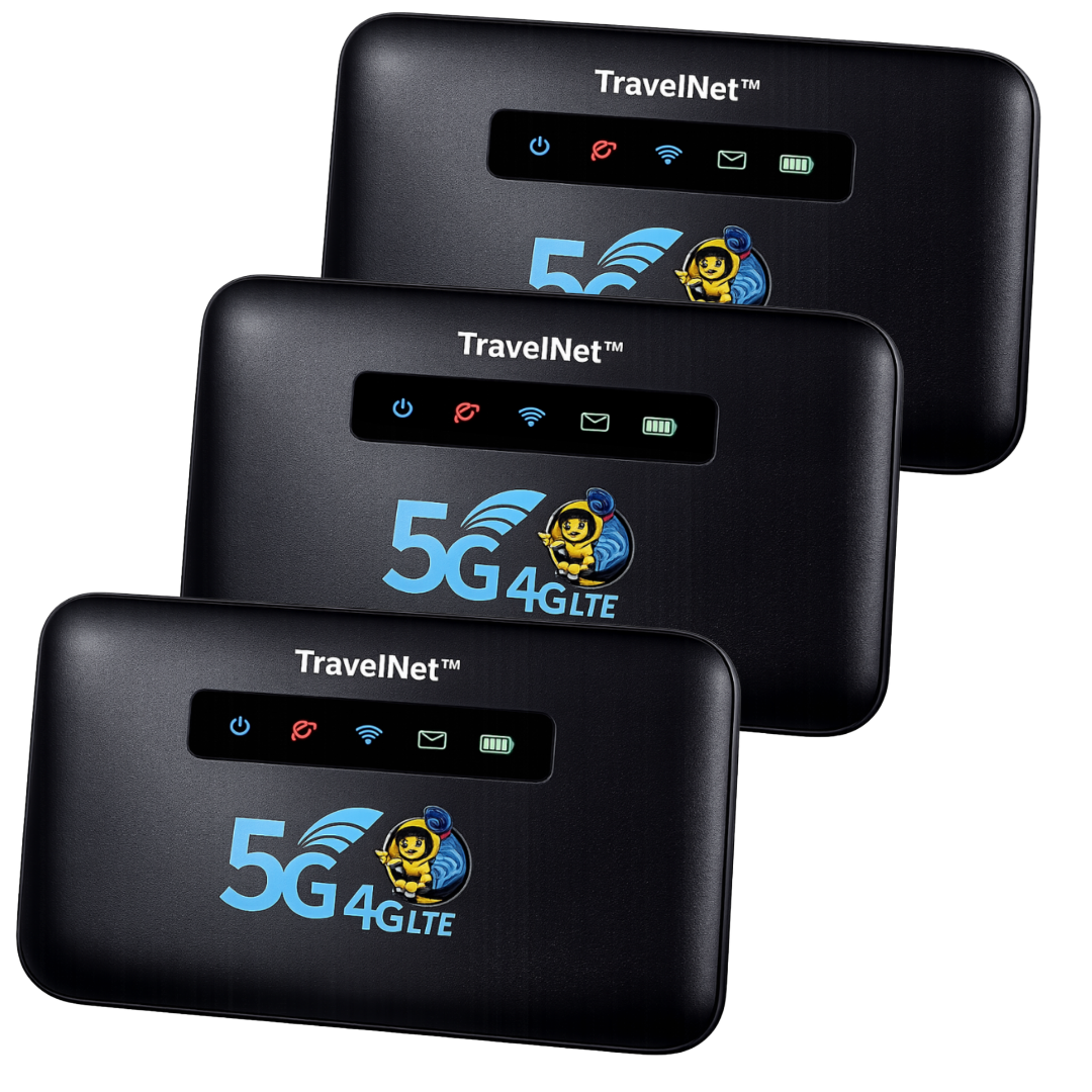TravelNet™ Wereldwijd wifi-internet