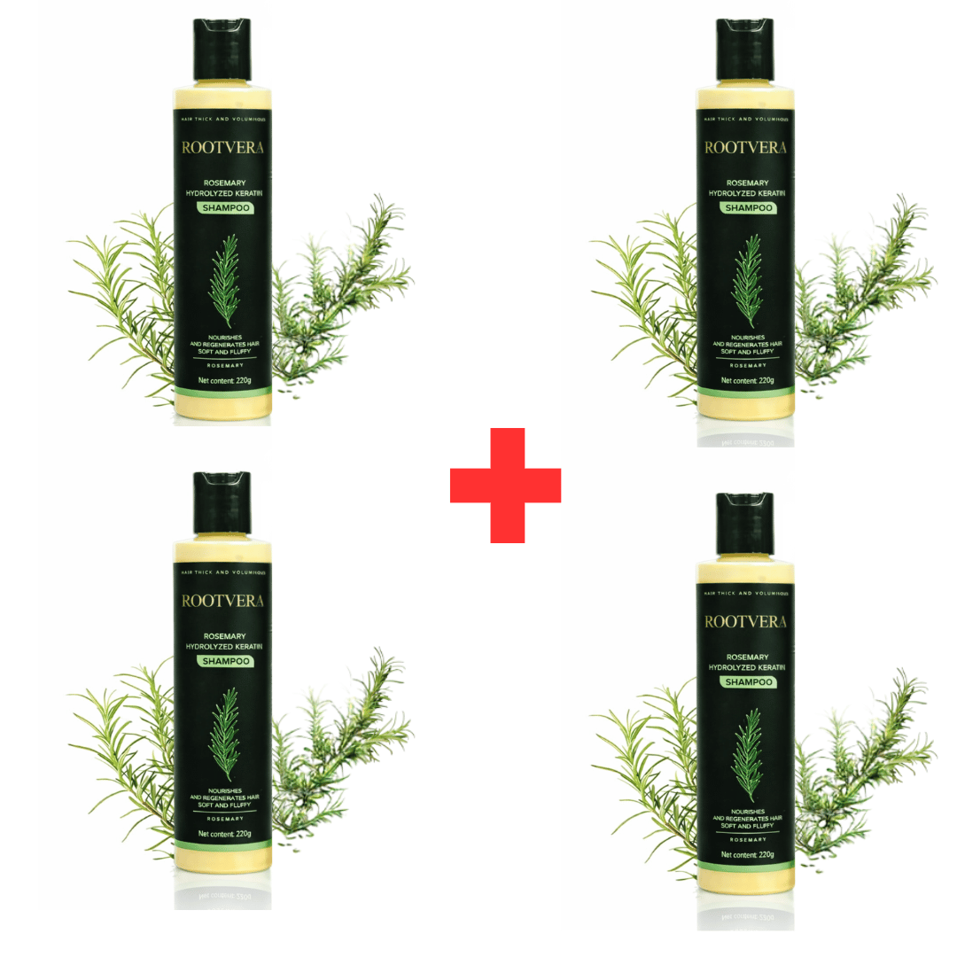 Biologische rozemarijnshampoo voor haargroei