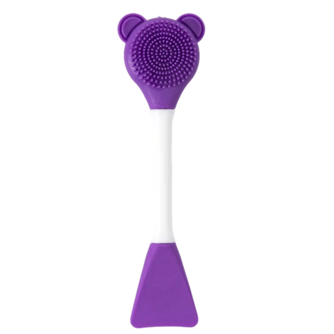 2-in-1 Silicone Facial Cleansing & Mask Brush