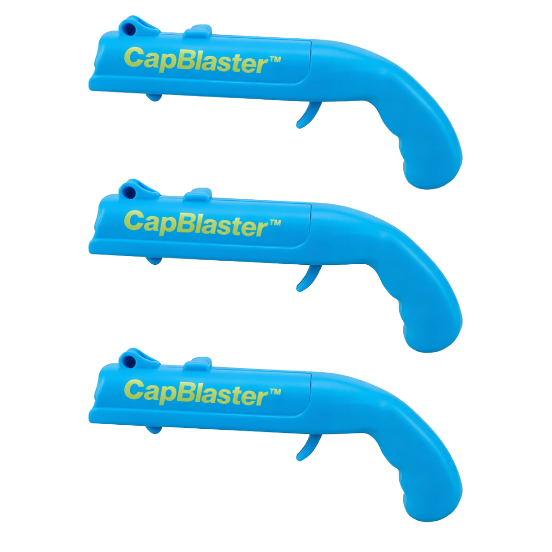 CapBlaster™ Flesopener Pistool