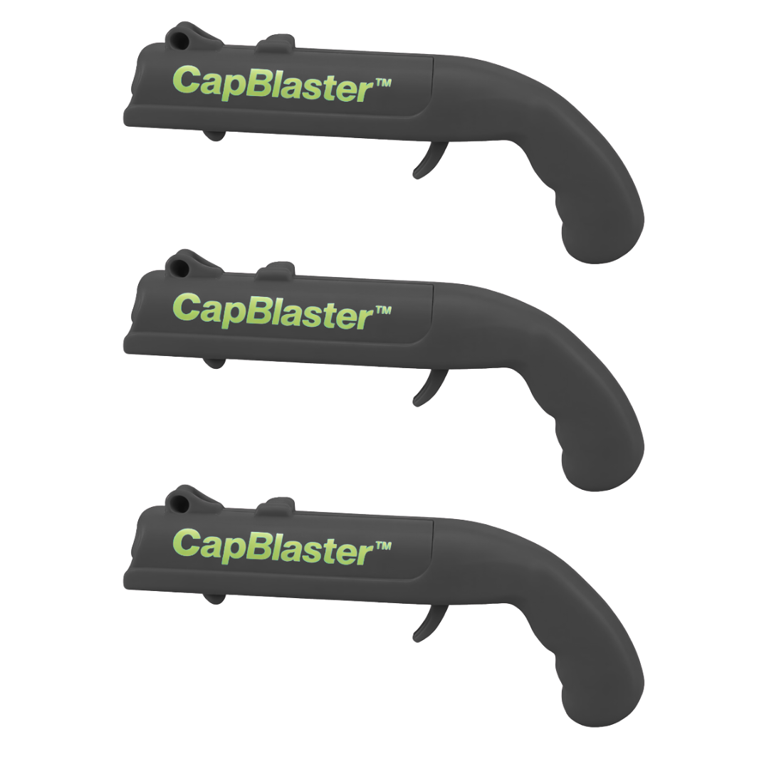 CapBlaster™ Flesopener Pistool