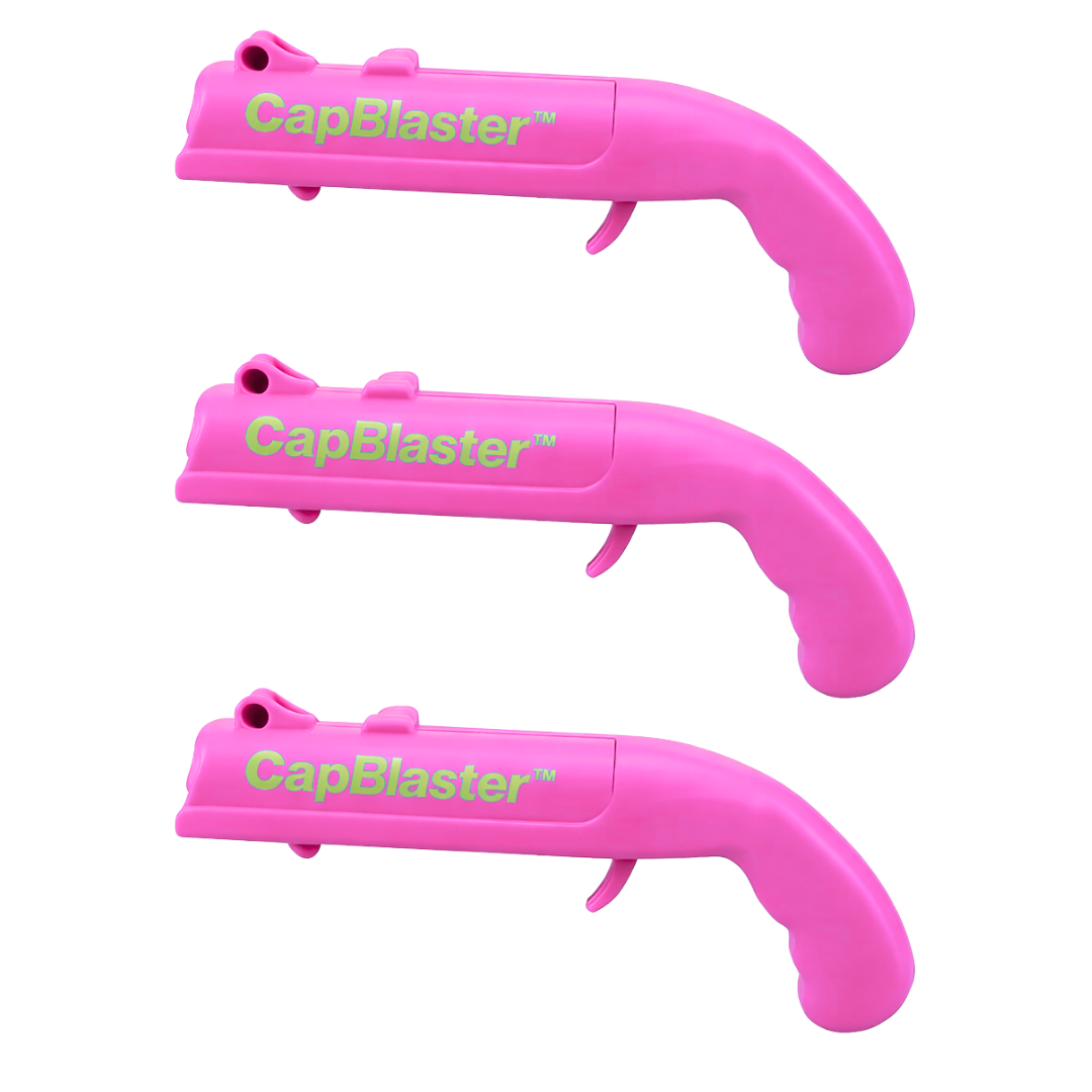 CapBlaster™ Flesopener Pistool