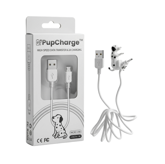 PupCharge™ Schattige Puppy Kabel