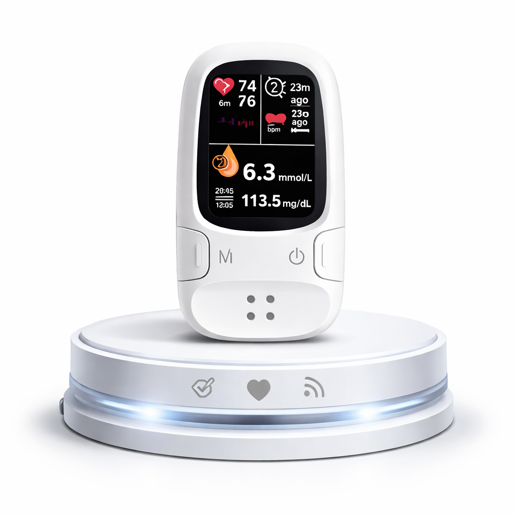 GlucoSense Pro™ Niet-Invasieve Glucometer