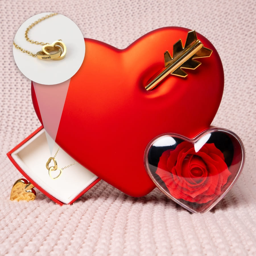 Roselia™ | Gepersonaliseerde Hartketting